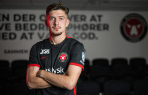 Armin Gigovic efter skifte til FC Midtjylland. FCM.
