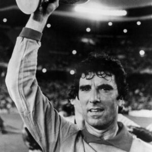 Dino Zoff med VM-trofæet.