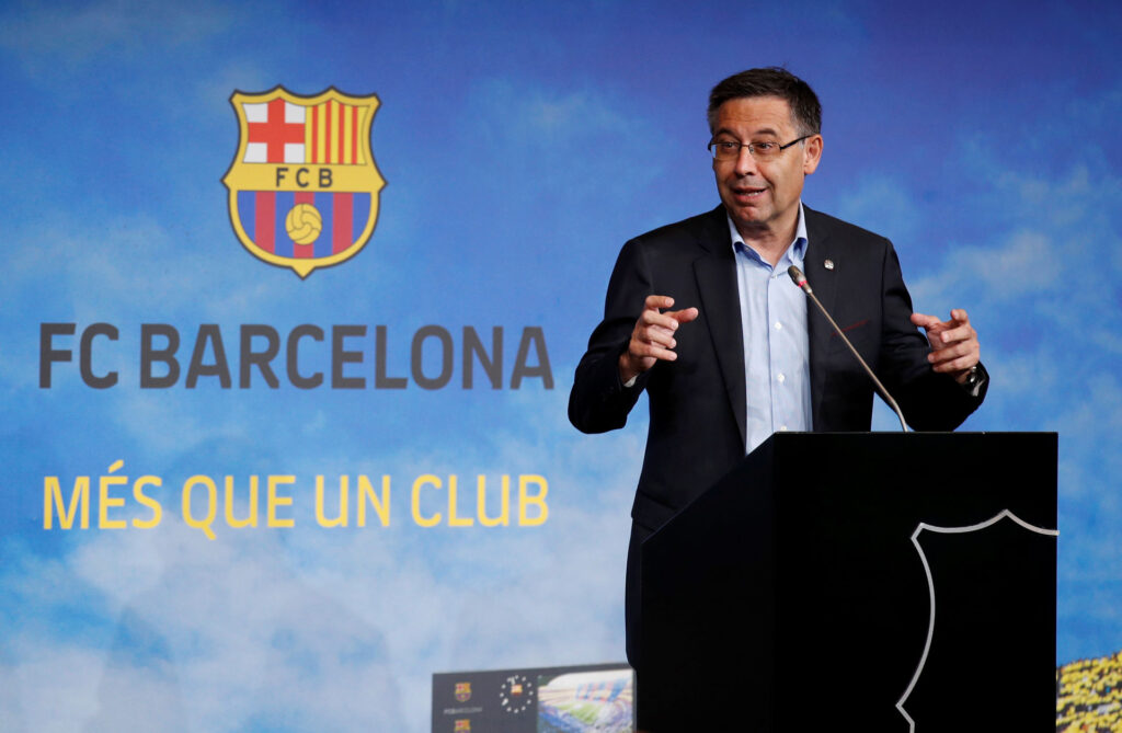 Josep Bartomeu afviser, at FC Barcelona har været involveret i bestikkelse.