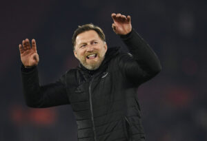 Ralph Hasenhüttl er favorit til at overtage trænersædet i Hoffenheim.