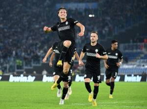 William Bøving har scoret og vist sig godt frem i Europa League efter skiftet til Sturm Graz