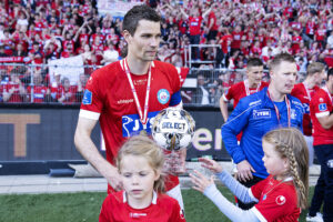 Nicklas Helenius er igen kampdygtig for AaB.