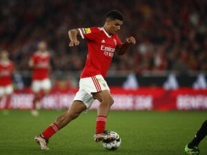 Alexander Bah rødt kort Benfica mod Braga