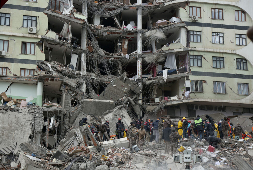 Jordskælv i Tyrkiet.