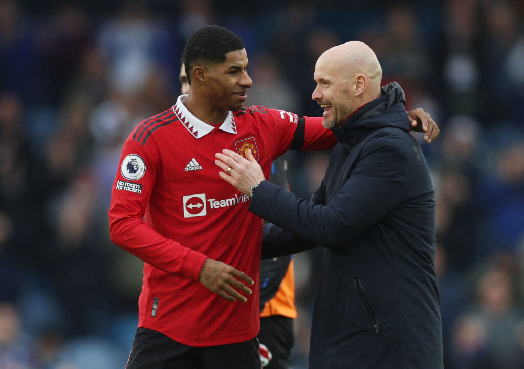 Rashford er blomstret under Ten Hag i United.