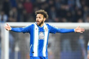 Martin Braithwaite scorede to mål for Espanyol.