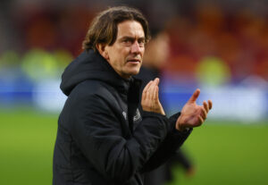 Thomas Frank rygtes til at overtage manager-posten i Chelsea.