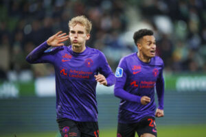 FC MIdtjyllands Gustav Isaksen skal videre fra FC Midtjylland i sommerens transfervindue. Det har han allerede aftalt med klubben.