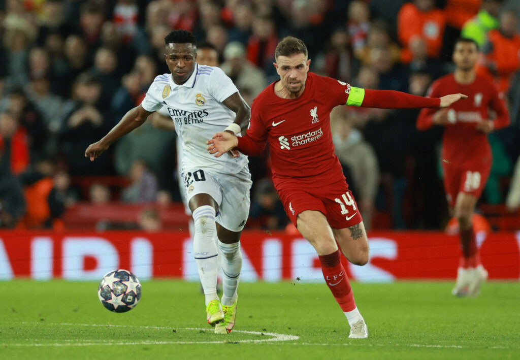 Liverpool-anfører Jordan Henderson var skuffet efter Liverpool formøblede en 2-0-føring og tabte 2-5 til Real Madrid i Champions League.