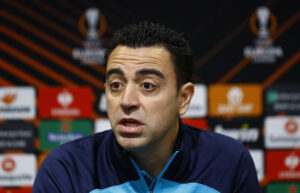 FC Barcelona-manager Xavi roser Manchester United før Europa League-opgør