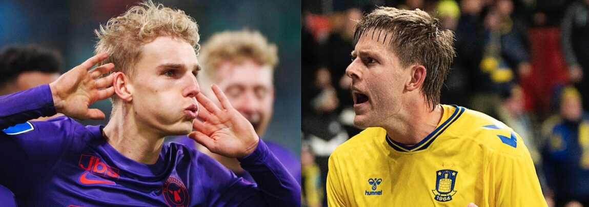 Gustav Isaksen og Nicolai Vallys scorede begge hattrick i første superligaerunde i 2023, dermed er der scoret lige så mange hattricks som i hele 2022.