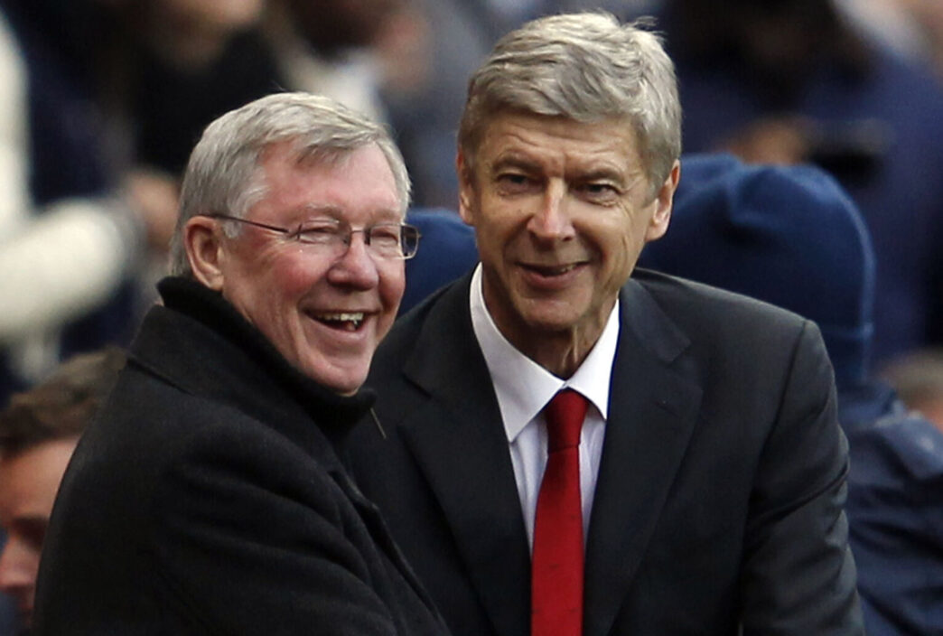 De to tidligere managere i Premier League, Manchester Uniteds Sir Alex Ferguson og Arsenals Arsene Wenger, er begge blevet optaget i Premier Leagues Hall of Fame.