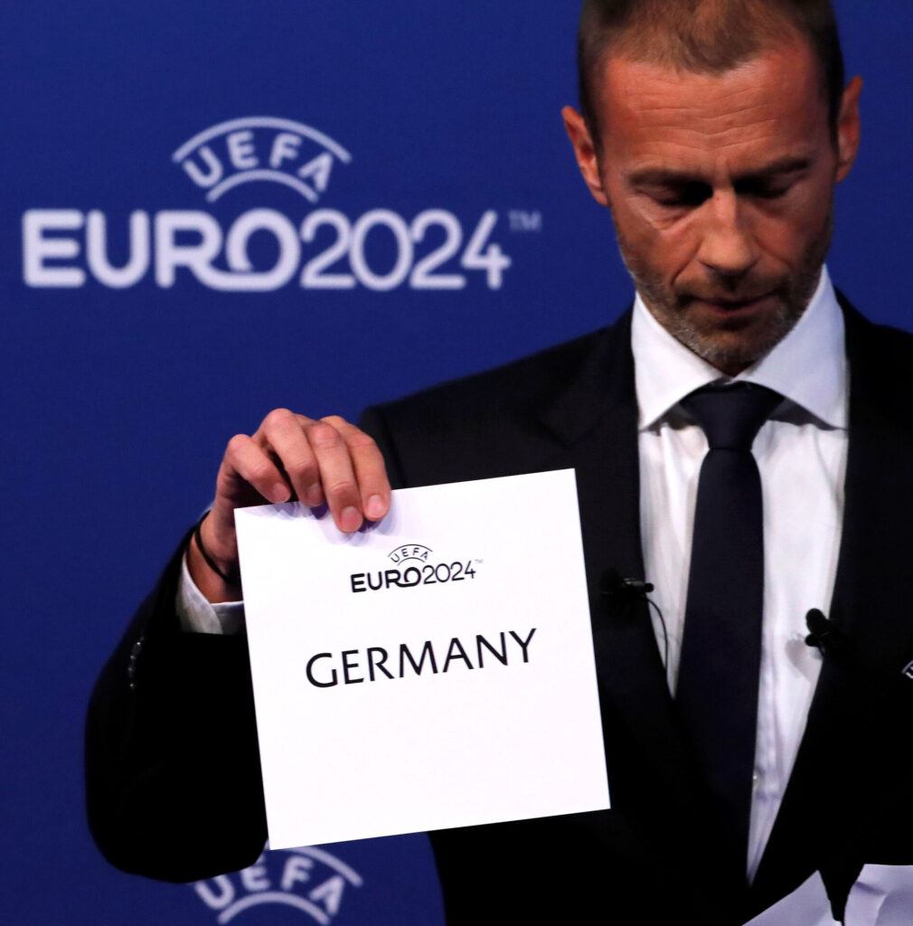 Tyskland bliver udvalgt som værter ved EM-slutrunden i 2024.