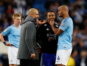 Pep Guardiola er sikker på, at Vincent Kompany en dag bliver manager i Manchester City.