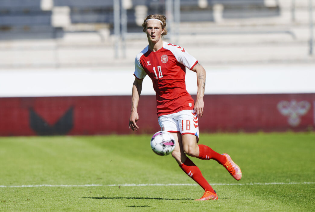 Danmarks U21-landshold led et sent nederlag i testkampen mod Ukraine.