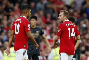Casemiro fremhæver Christian Eriksen i Manchester United.