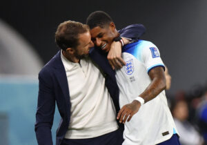 Der er markante frafald i den engelske landsholdstrup til EM-kvalifikationskampene mod Italien og Ukraine. Marcus Rashford og Mason Mount.