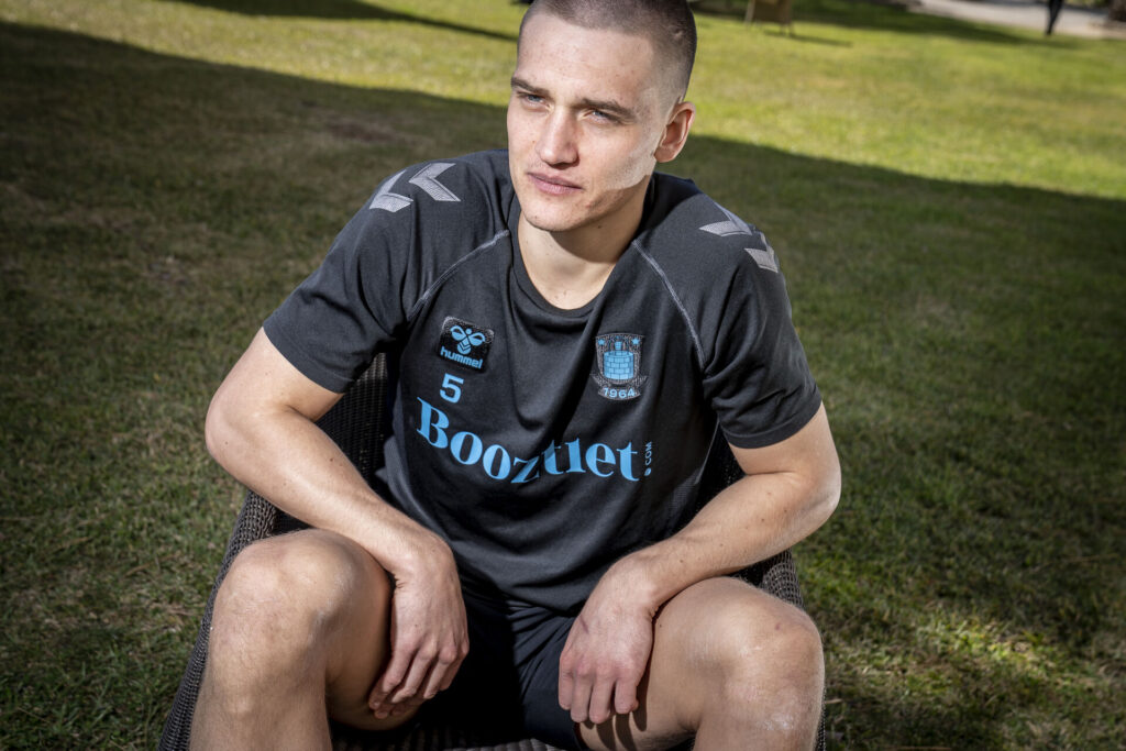 Rasmus Lauritsen kan få sin debut for Brøndby søndag mod FC Nordsjælland.