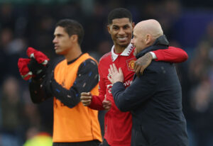 Manchester Uniteds Marcus Rashford er sikker på, at hans opblomstring skyldes, at holdet nu igen går efter at vinde titler.