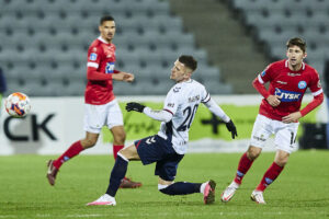 Mikkel Duelund på topniveau i AGF, Superligaen.