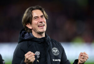 Thomas Frank er med på listen over Tottenhams næste manager.