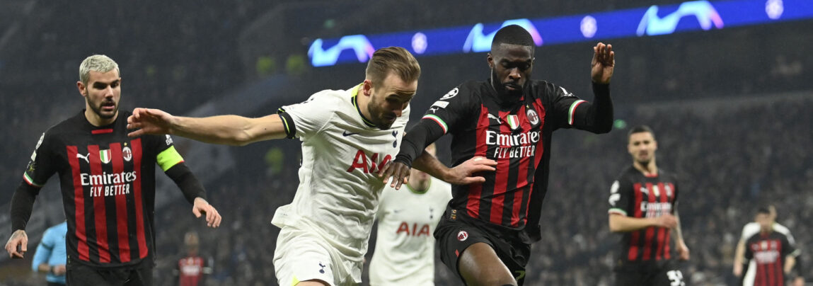 Se Highlights fra Champions League-ottendelsfinalen mellem engelske Tottenham og italienske AC Milan, hvor Romero fik rødt kort.