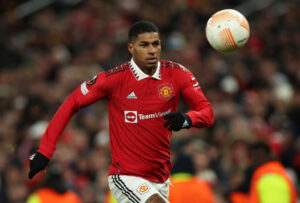 Marcus Rashford scorede mod Real Betis.
