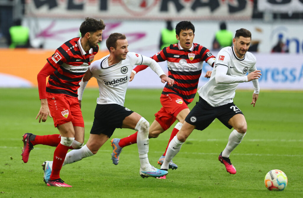 Se mål og highligts fra kampen fra den tyske Bundesliga mellem Eintracht Frankfurt og VfB Stuttgart.