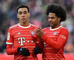 Jamal Musiala har meldt afbud til det tyske landshold med en skade.