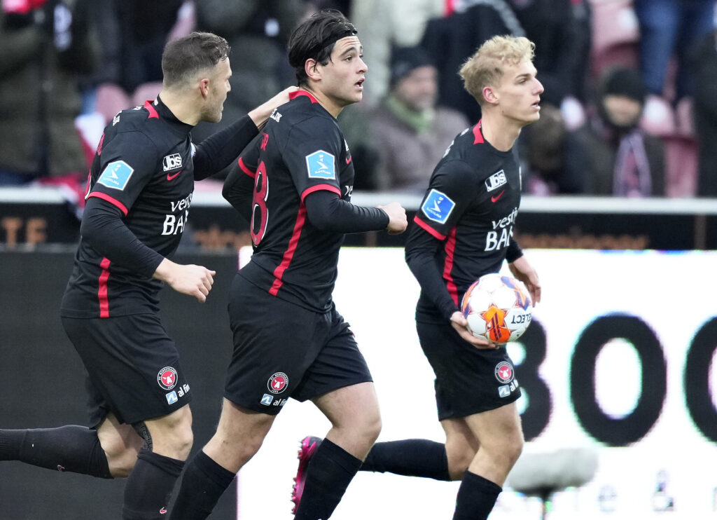 FC Midtjylland top seks Superligaen.