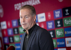 Kasper Hjulmand, Danmark mod Finland.