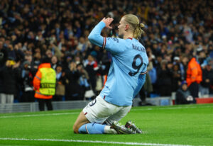 Manchester City-RB Leipzig highlights, mål og højdepunkter fra Champions League, Erling Haaland.