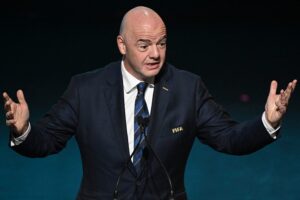 Gianni Infantino fortsætter som FIFA-præsident.