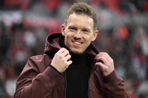Julian Nagelsmann Tottenham. Nagelsmann kan være på vej til Premier League og Tottenham.