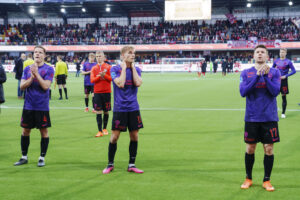 FC Midtjylland, OB, Silkeborg IF, AC Horsens, AaB, Lyngby Boldklub, Superligaen, nedrykningsspillet i Superligaen stilling.