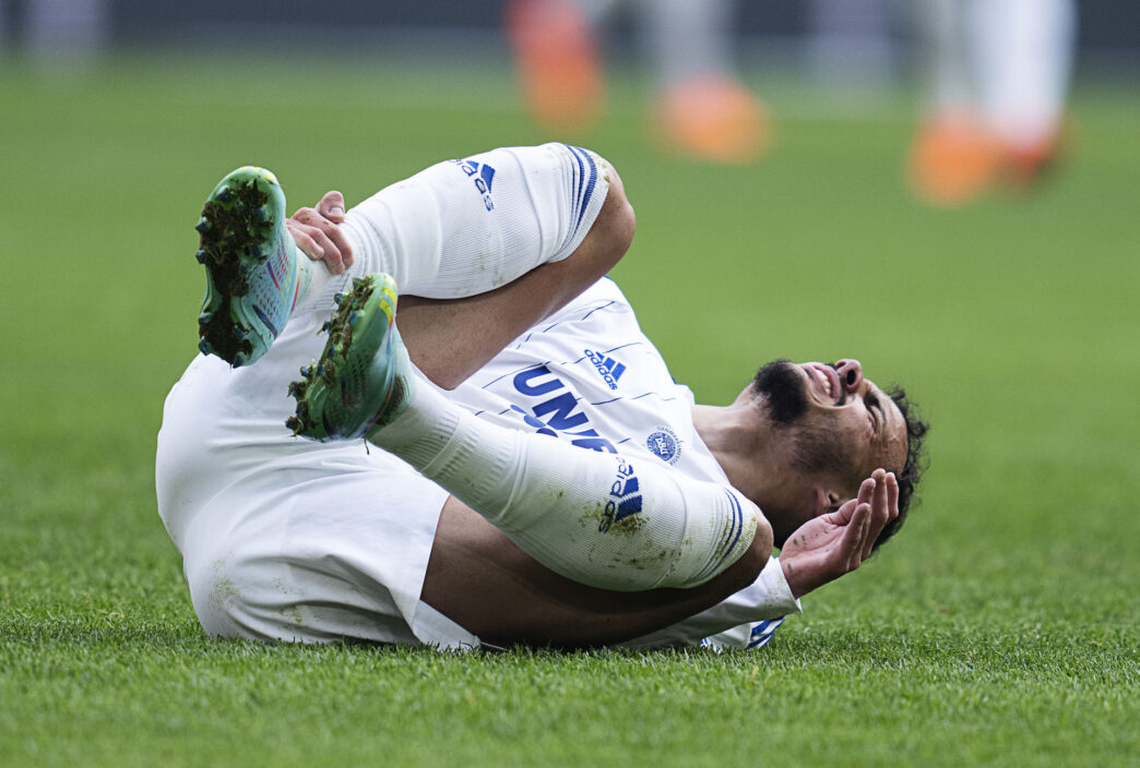 Diogo Goncalves er skadet på ubestemt tid i FCK.