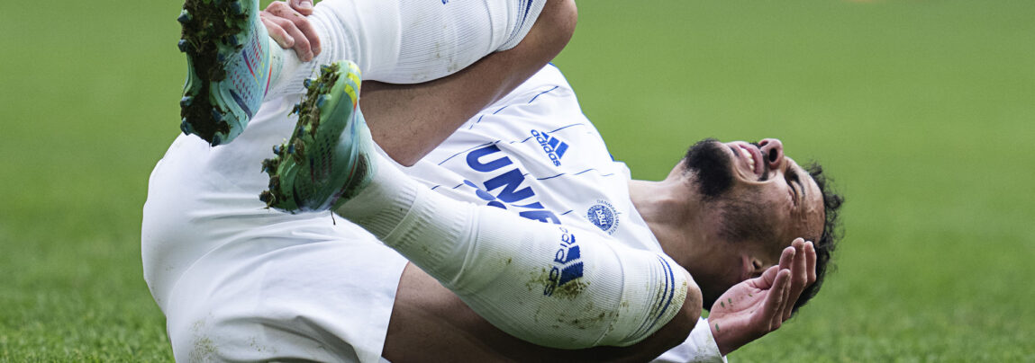Diogo Goncalves er skadet på ubestemt tid i FCK.