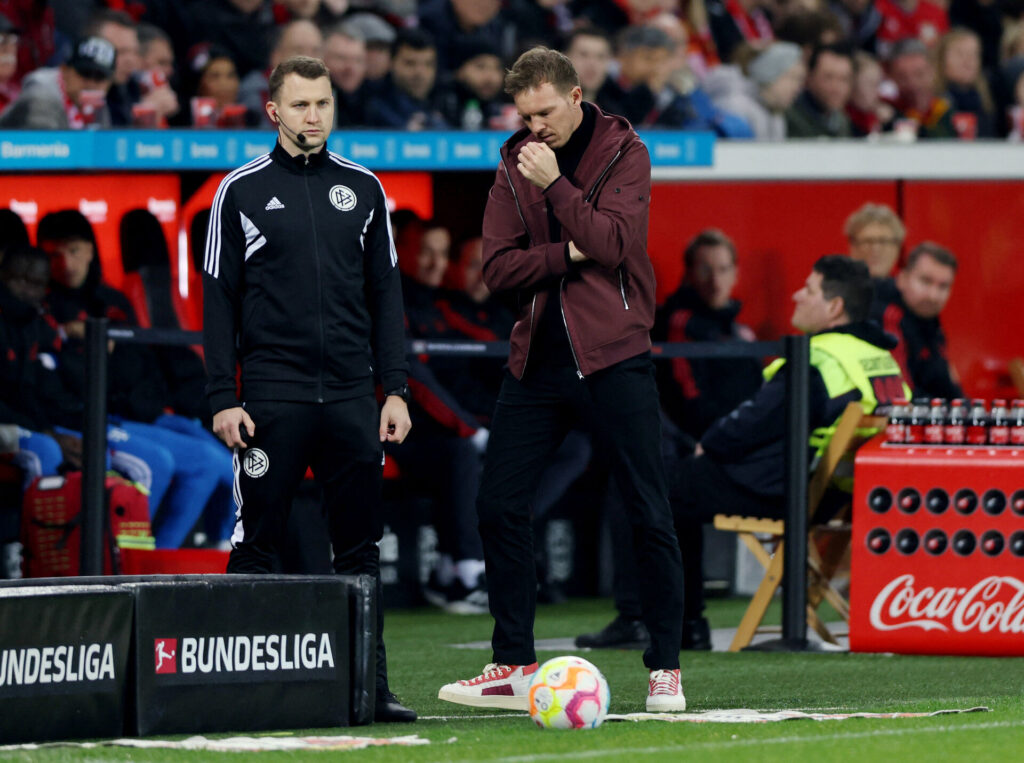 Bayern München overvejer ifølge Fabrizio Romano at fyre Julian Nagelsmann, og Thomas Tuchel er førende kandidat til at tage over.