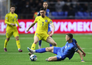 Kazakhstan-Slovenien, EM-kvalifikations, Danmarks gruppe EM 2024.