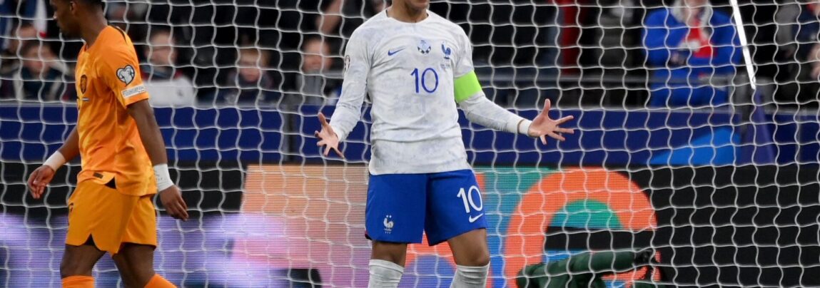 Den nye anfører Kylian Mbappé ledte sit hold, Frankrig, til en flot 3-0 sejr mod Holland i EM-kvalifikations-kampen.