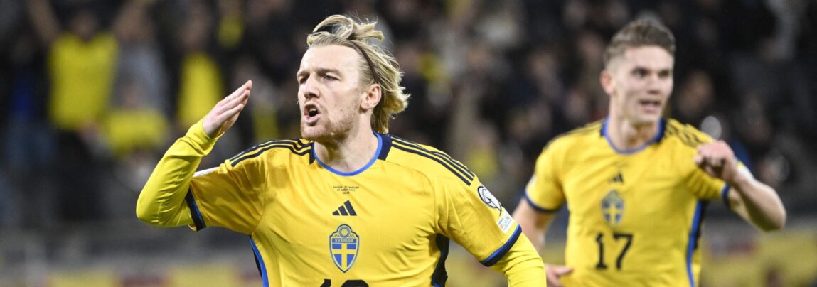 Sverige satte sine første point på kontoen, da de besejrede Azerbaijan i EM-kvalifikationen. Østrig slog akkurat Estland.