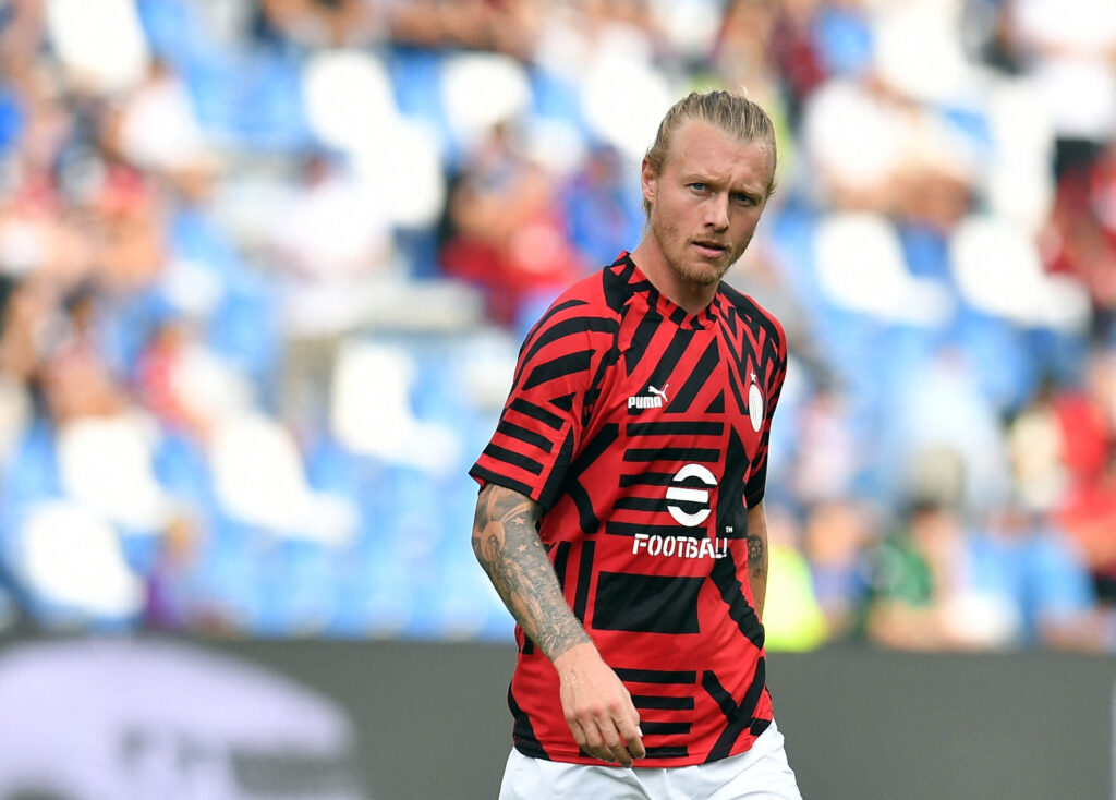 Simon Kjær starter inden for AC Milan i Champions League-semifinalen mod Napoli. Se hvem der ellers starter inde her.