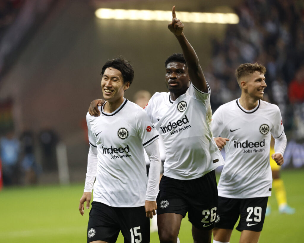 Daichi Kamada forlader Eintracht Frankfurt til sommer.