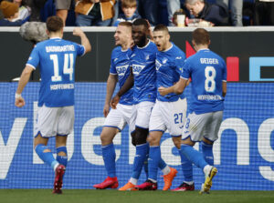 Hoffenheim vandt for anden kamp i streg, da de søndag besejrede Werder Bremen i Bundesligaen.