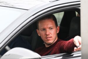 Julian Nagelsmann er favorit til at overtage jobbet hos Chelsea i Premier League.