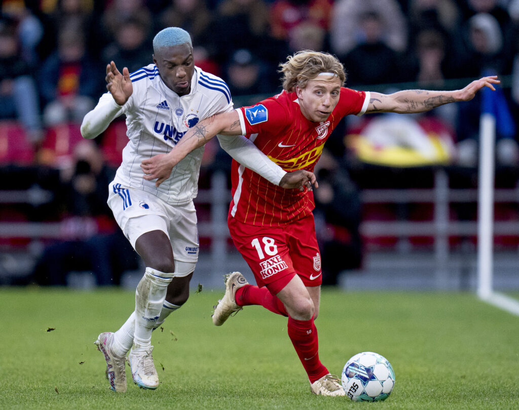 FC Nordsjælland trup mod Randers FC, Superligaen.