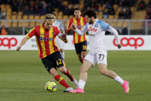 Morten Hjulmand og Lecce tabte med 2-1 til Napoli.