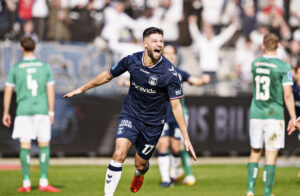 Kevin Yakob har scoret rundens mål i Superligaens 24. spillerunde.