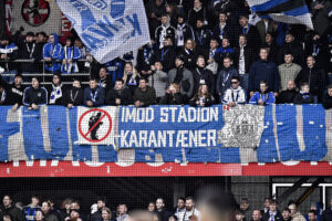 FCK-fans havde smadret toiletter på Randers' stadion.