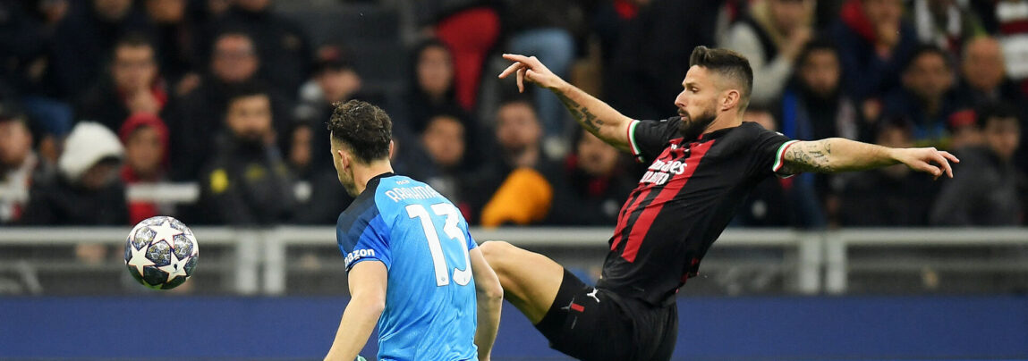 Se mål og highlights fra Champions League-kvartfinalen mellem AC Milan og Napoli.